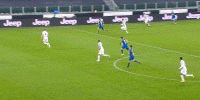 【意甲】C罗2射1传破贝利纪录 迪巴拉进球 尤文4比1